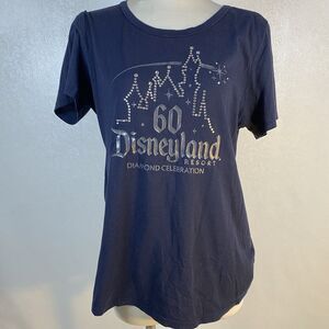 Cast Exclusive Disneyland Resort 60th Celebration Tee sz L